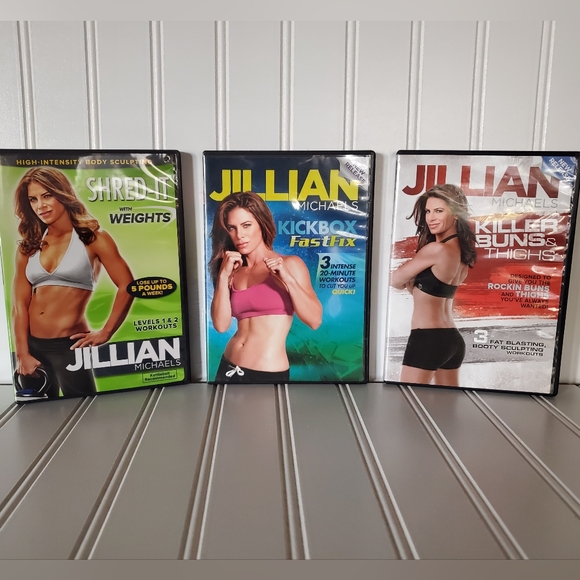 Jillian Michaels Workout DVD Set - Picture 1 of 10